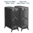 CI-RG-6-D-10-11 - Royal Georgian 6 Column Cast Iron Radiator H760mm x W1766mm CI-RG-6-D-10-11 - Royal Georgian 6 Column Cast Iron Radiator H760mm x W1766mm